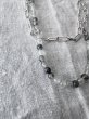 画像2: Luminaes_accessory 天然クラウディクウォーツとメタルチェーンのロングネックレス【アレルギー対応】 (2)