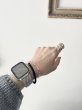画像4: Luminaes_accessory マットビーズとチェーンのバイカラー二重ブレスレット 【アレルギー対応】 (4)