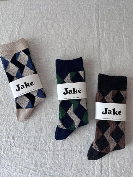画像1: Jake フレソックス (25~27cm)【３足までクリックポスト可】 (1)